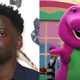 Daniel Kaluuya attends the “Queen & Slim” UK Premiere on January 28, 2020; Barney The Dinosaur
